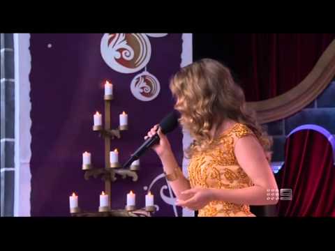 Rachael Leahcar at Carols by Candlelight 2013