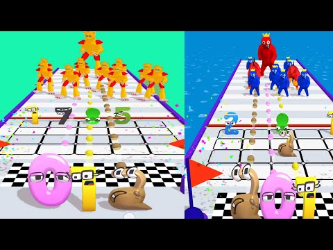 MERGE 'NUMBER LORE' Run 3D - Merge Battles ⭐ 1234567890 digit