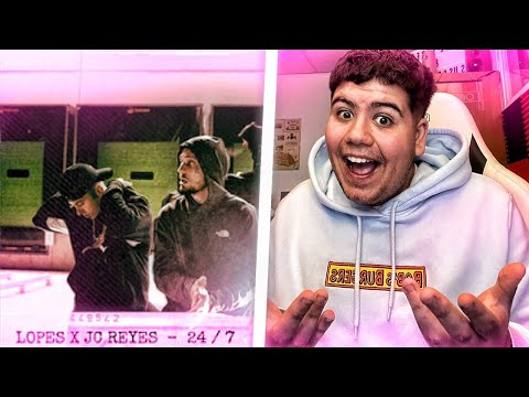 REACCIONANDO a LOPES FT JC REYES - 24/7 (PROD. PEDRO CALDERON)