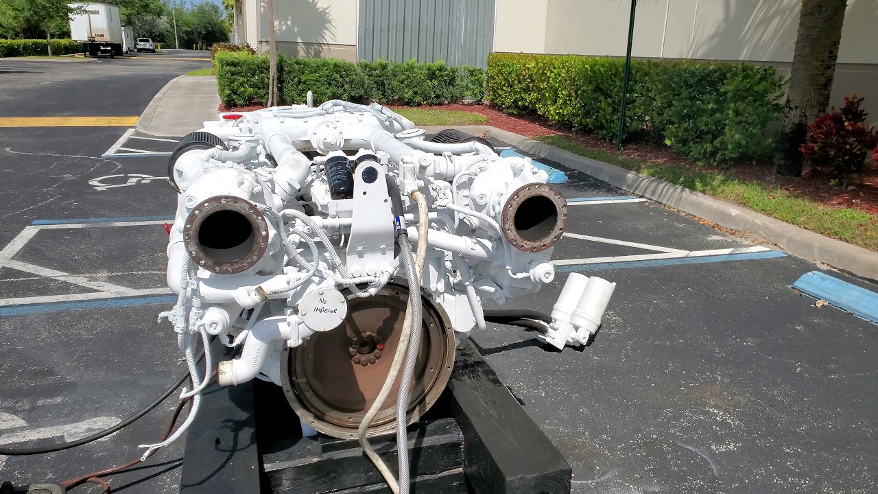 MAN D2842 LE401, Marine Diesel Engine, 800 / 1000 HP