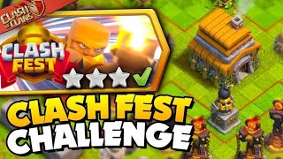 Easily 3 Star the Clash Fest Challenge (Clash of Clans) #clashofclans #clashfest