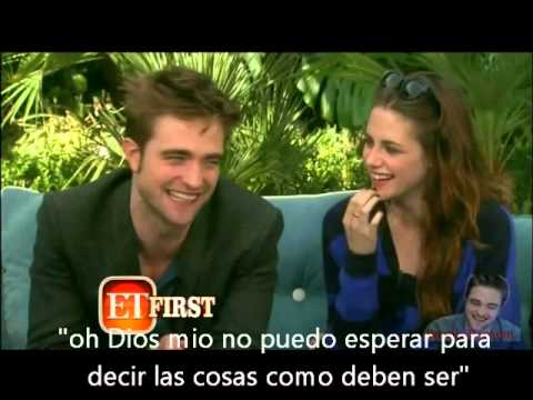 Entrevista ET Rob, Kristen y Taylor subtitulada