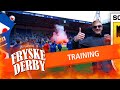 FRYSKE DERBY: Training bij sc Heerenveen