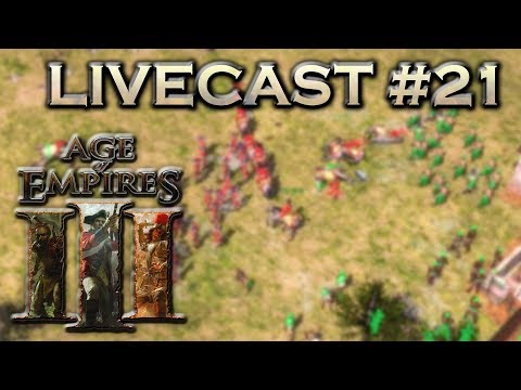 Age of Empires III Live Cast - 21 - Lecastete vs miggo1999 (+ Queenofdestiny Gastkommentar)