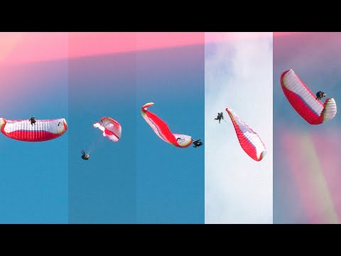 STAGE SIV - AIR DESIGN SUSI 3 | DAVID EYRAUD (Décrochage, Wing Over, Fermetures...) | Parapente