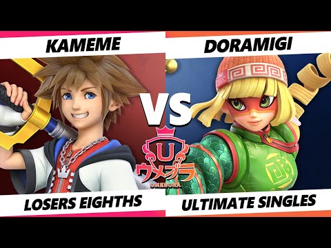 Umebura 10 Top 8 - Kameme (Sora) Vs. Doramigi (Min Min) Smash Ultimate - SSBU