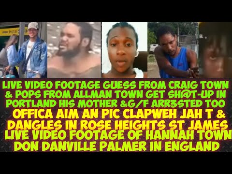 Guess & Pops Get SH@T-Up In Portland/Cops ClapWeh Jah T & Dangles In Rose Heights Mobay St James 