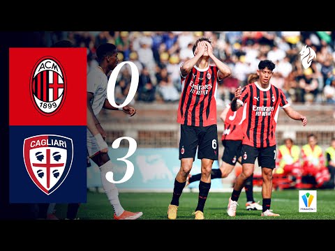 La finale di Coppa Italia Primavera finisce in sconfitta | AC Milan 0-3 Cagliari | Highlights