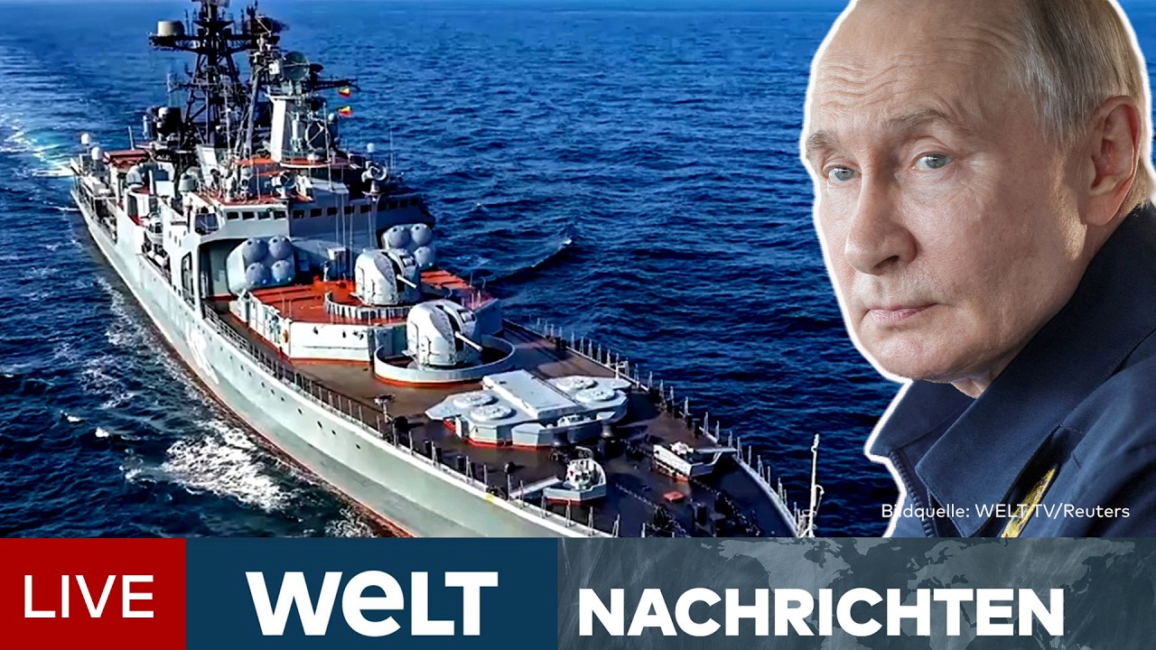 UKRAINE-KRIEG: Putin provoziert NATO ‒ Verlegung von Kriegsschiffen in die Ostsee eine Drohung  LIVE