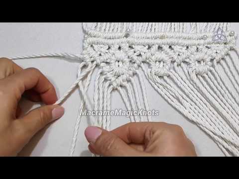 Macrame Beaded Bracelet Tutorial Summer Bracelets Easy Bracelet for beginners