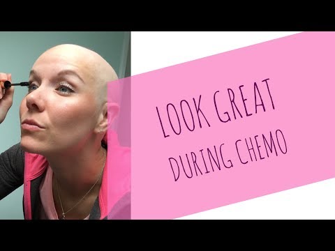 QUICK GO -TO  NATURAL * CHEMO * PATIENT MAKE UP TUTORIAL WITH HARILOSS IDEAS from cancerwithasmile