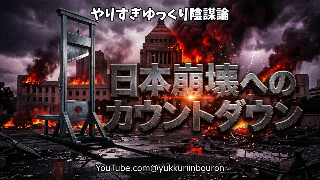 【ゆっくり解説】警告⚠️イルミナティカードの予言が完全一致…日本の税制改革から始まる国家崩壊のシナリオ