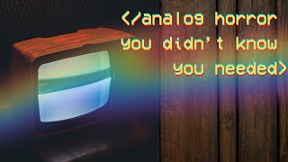 Gloaming County, (REM)nants, House of Leaves | Analog Horror that Deserves a Million Views