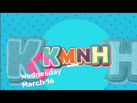 Kids Making the News Happen for Wednesday, March 16