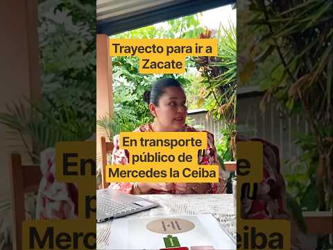 Vías de acceso a la cabecera departamental Zacatecoluca en La Paz, desde Mercedes La Ceiba