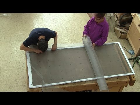 The Woodpecker Ep 113 - How to change a patio screen door and install a vermin trap