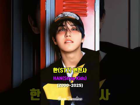The Evolution of Han (Han Ji Sung, Stray Kids) #shorts