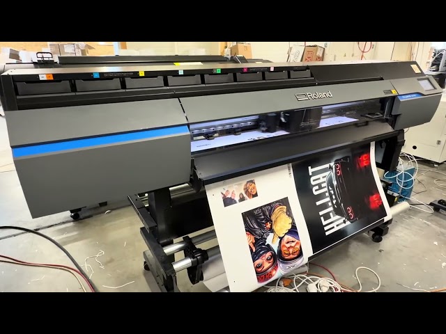 1530830 Large format printer with integrated cutting plotter - Roland TrueVIS VG3-540