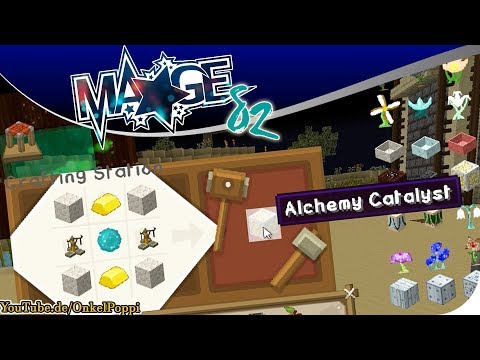 Insane Minecraft Mage Crafting | Botania: Alchemy Catalyst