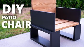 DIY Patio Chair: Easy Assembly and Breaks Down for Storage | Two-tone Furniture Ep1