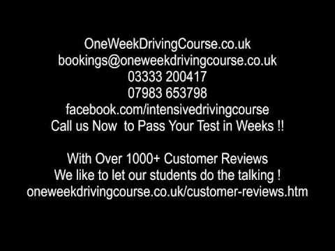Intensive Driving Courses Blackburn