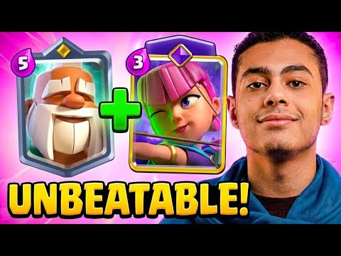 Mohamed Light's New Deck is UNBEATABLE!🤯#mohamedlight #clashroyale #viral 