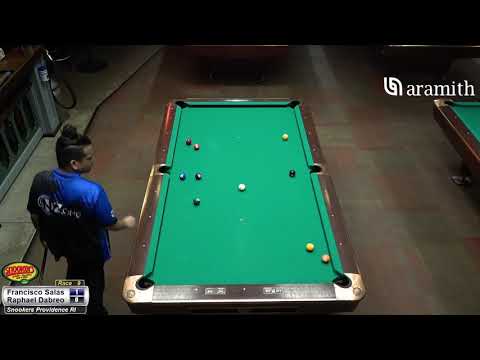 2021 Ocean State 9-Ball Championship Finals Set One - Francisco Salas vs Raphael Dabreo