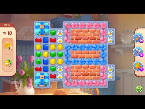 Homescapes Level 13040 No Boosters Gameplay #Bubunka