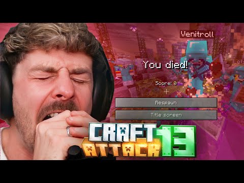 STREIT mit VENI - ICH gehe CRASHOUT in Craft Attack 13