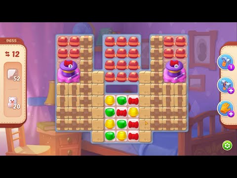 Homescapes Level 9655 No Boosters Gameplay