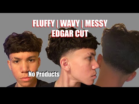 Wavy Edgar Cut