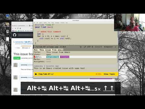Using Emacs 62 - Magit Forge