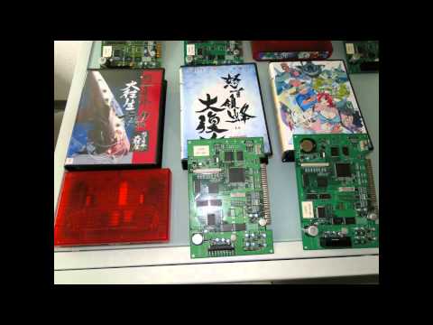 arcade pcb collection (cave games collection)