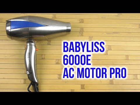 Plaukų džiovintuvas BaByliss Le Pro Digital Pilka, Sidabras 2200 W video