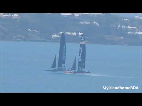 Artemis Team Sweden vs Oracle Team USA 4.27.17