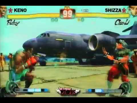 Streer Fighte 4 Invitational - Keno(Balrog) vs Shizza(Chun) Part 2