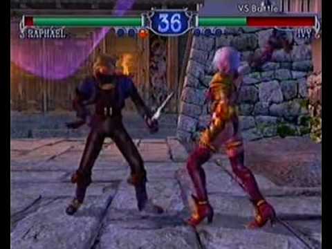 Soulcalibur 2 1 on 1 & team finish