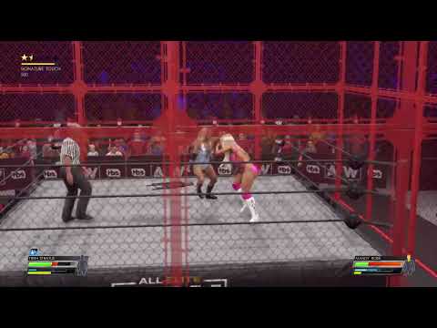 TRISH STRATUS VS MANDY ROSE (HELL IN A CELL)