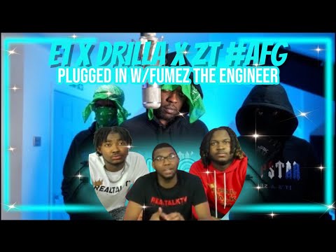 AMERICANS REACT TO (3x3) E1 X DRILLA X ZT #AFG - Plugged In W/Fumez The Engineer