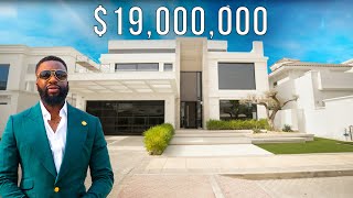 INSIDE  Dubai’s LAVISH $19,000,000 Palm Jumeirah Luxury Villa, with Private Beac