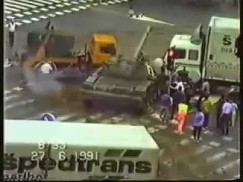 OMJ u Sloveniji probija barikade