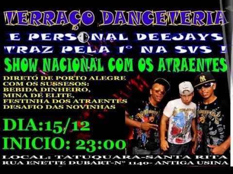 Grupo Os Atraentes 2013 * TURNÊ EM CURITIBA - TERRAÇO DANCETERIA..