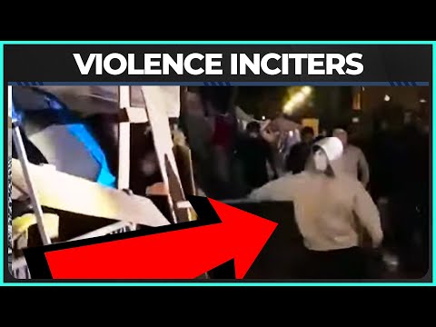 UNMASKED: THESE People INITIATED The Violence at UCLA Protests
