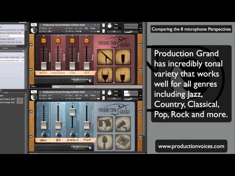 Production Grand Piano Microphone Comparison