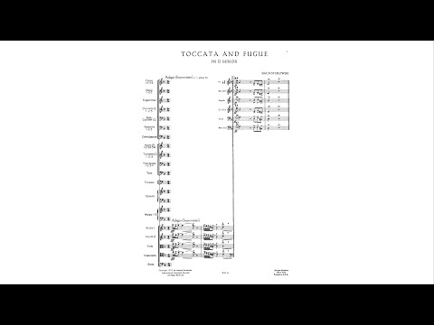 Bach/Stokowski - Toccata and Fugue in D minor [Score]