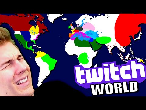 Twitch makes a WORLD MAP?! (Age of Civilization 2)