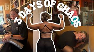 130 LBS DOWN & LIFE IS CHAOS 😂 | Back Day Workout + New Home Projects