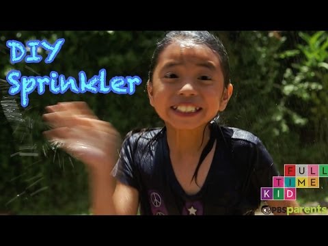 DIY回收瓶式灑水器 - 全職兒童 - PBS親子活動 (DIY Recycled Bottle Sprinkler | Full-Time Kid | PBS Parents)