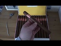 PARTAGAS LUSITANIAS BOX VIEWING  WITH A CHEAP EBAY PUNCH CUTTER