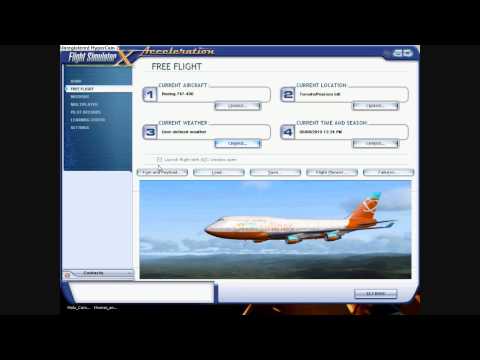 comment installer flight simulator x gold edition